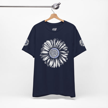 Boho Blue Mandala Tee Boho Wear