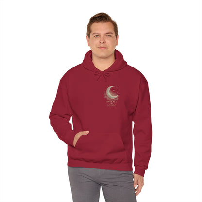 Space Embrace Hoodie Sweatshirt Printify