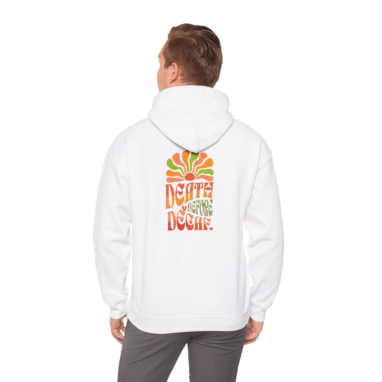 Colorful Retro Hoodie - Perfect for Cozy Days and Celebrations Printify