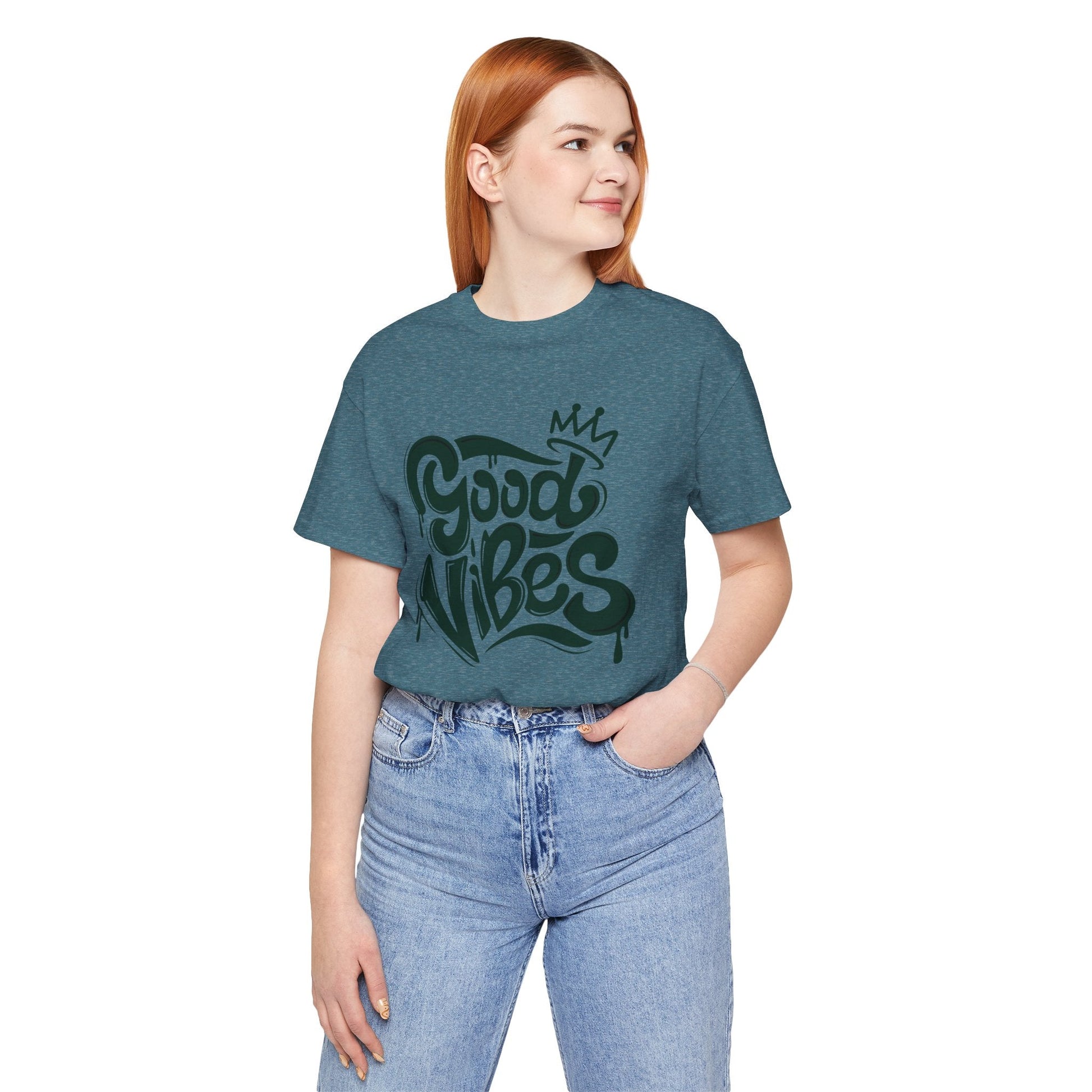 Good Vibes Unisex Jersey Tee Printify