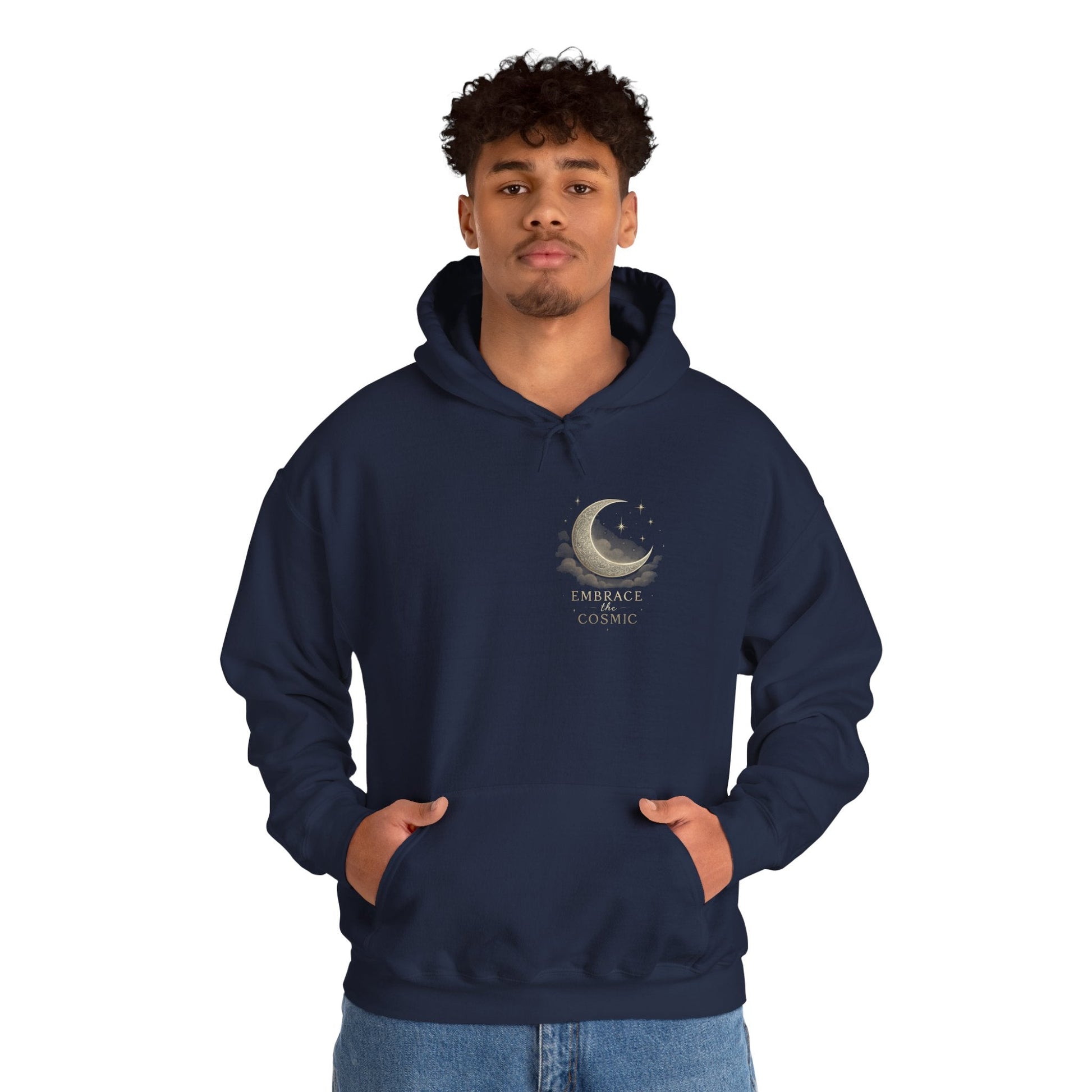 Space Embrace Hoodie Sweatshirt Printify