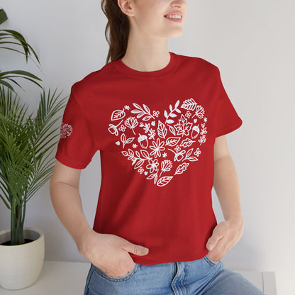 Floral Heart Tee