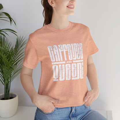 T-Shirt for Coffee Lovers - Caffeine Queen Design Printify