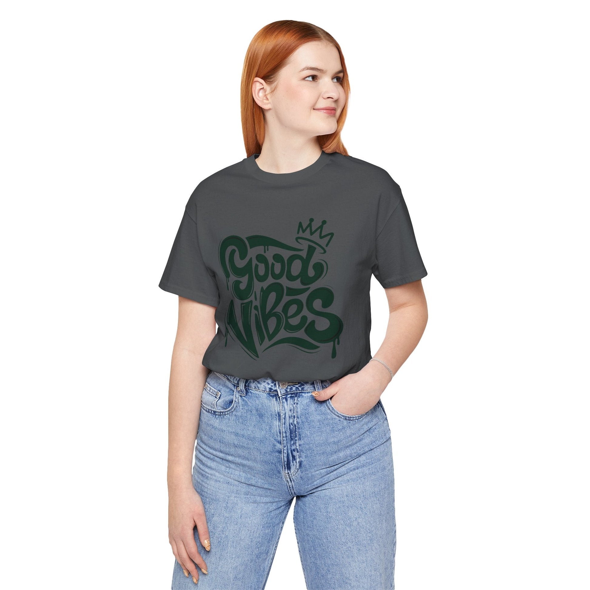 Good Vibes Unisex Jersey Tee Printify