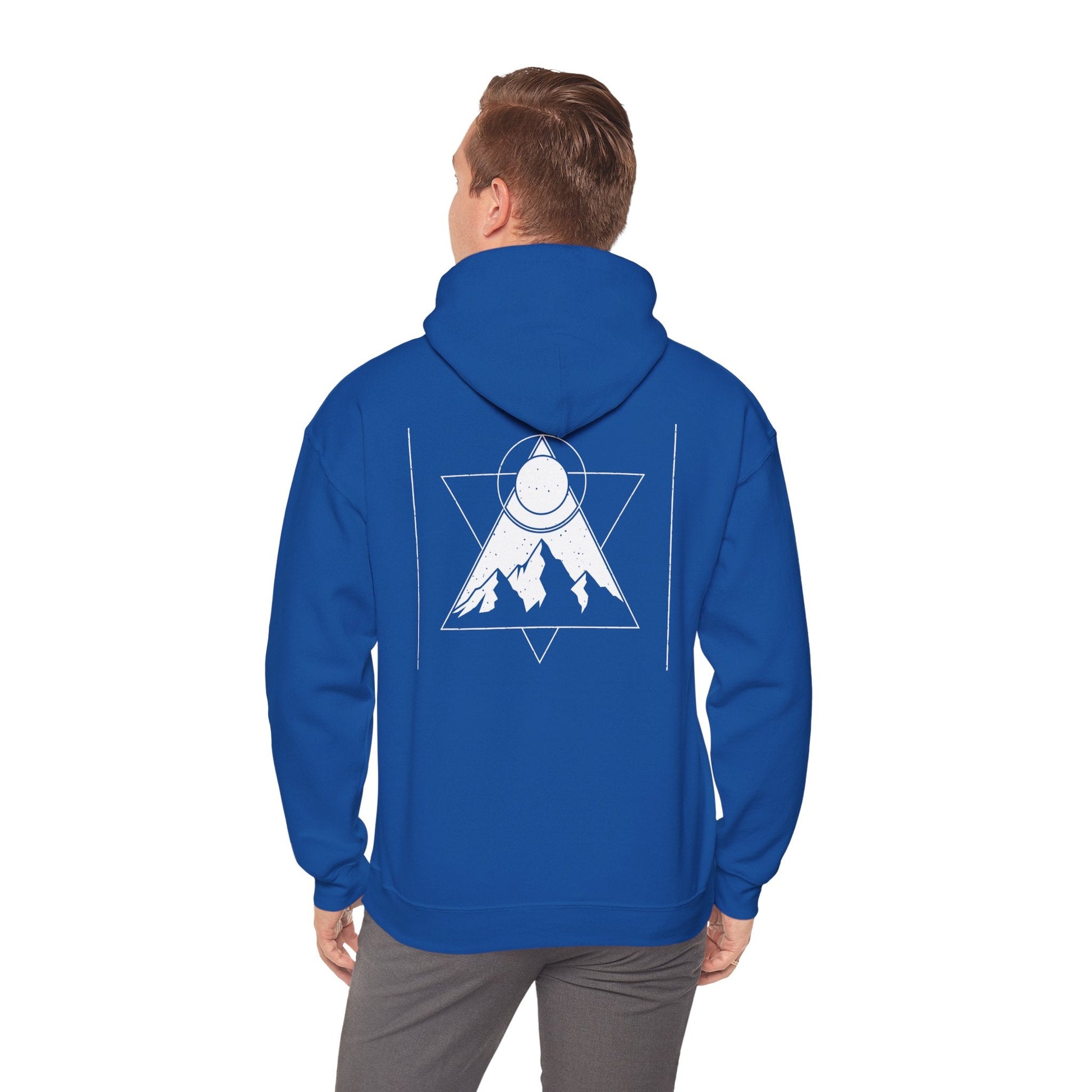 Mountain Adventure Hooded Sweatshirt Printify