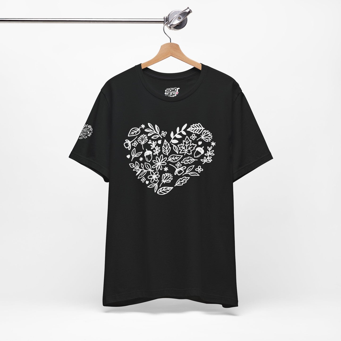 Floral Heart Tee Printify