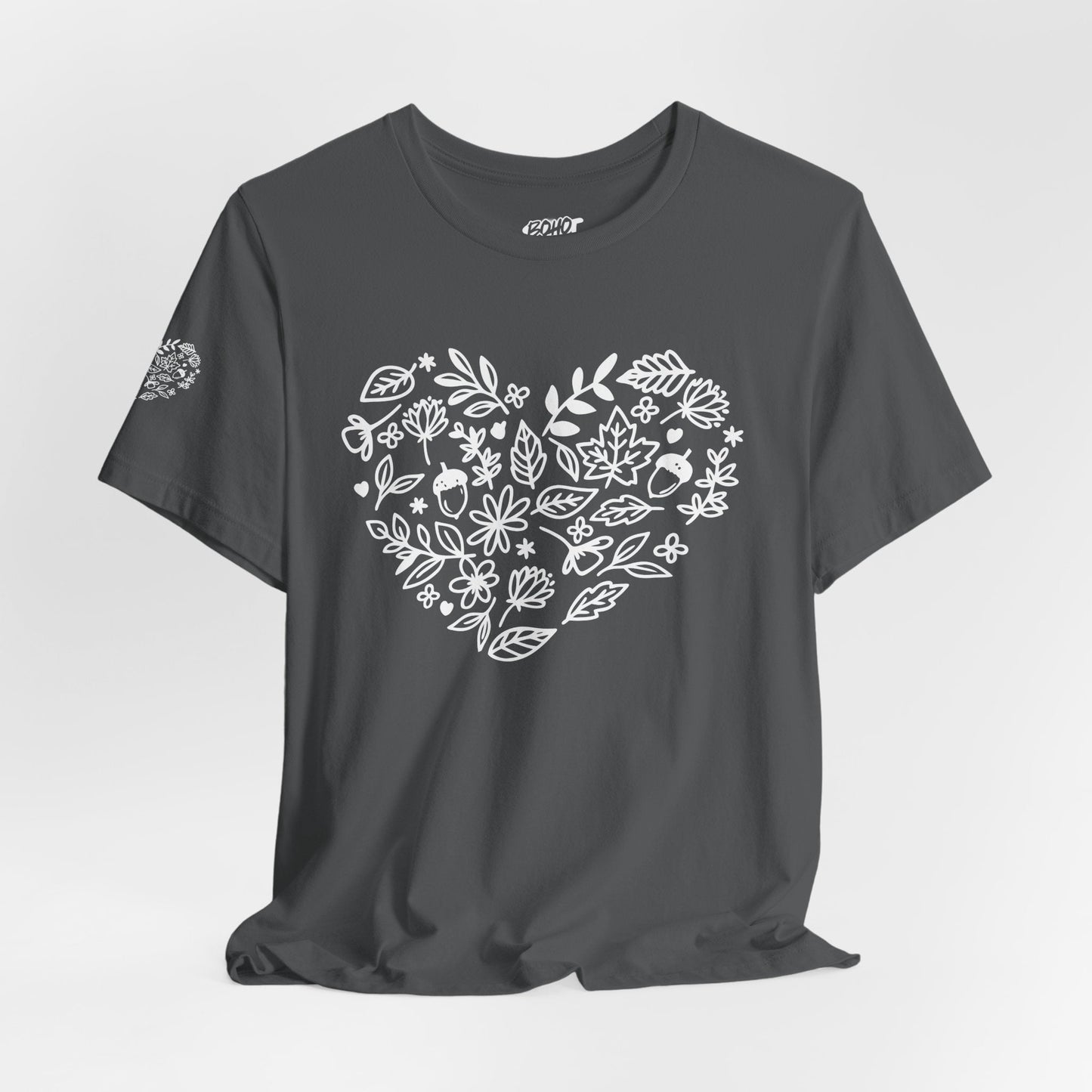Floral Heart Tee Printify