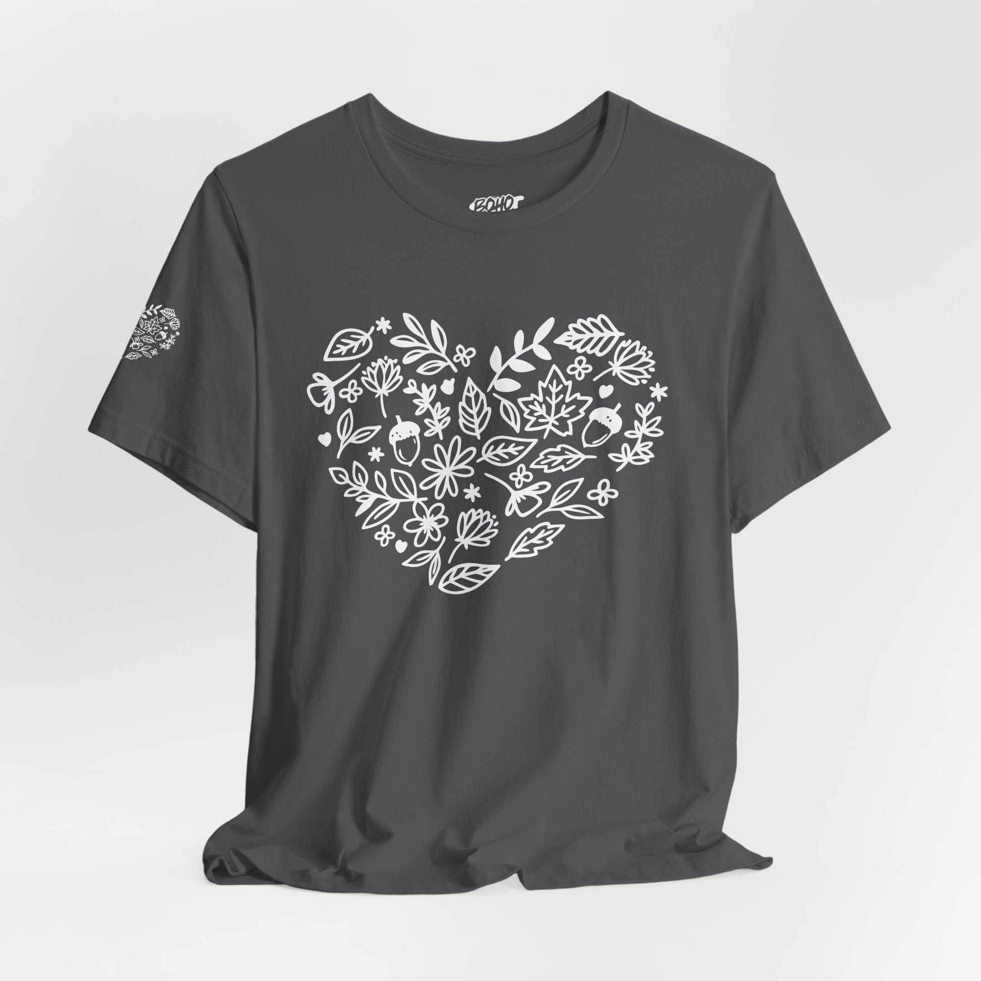 Floral Heart Tee Printify