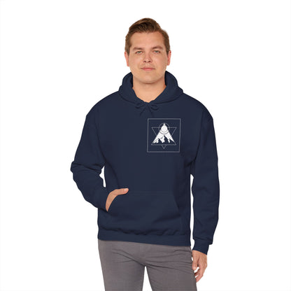 Mountain Adventure Hooded Sweatshirt Printify