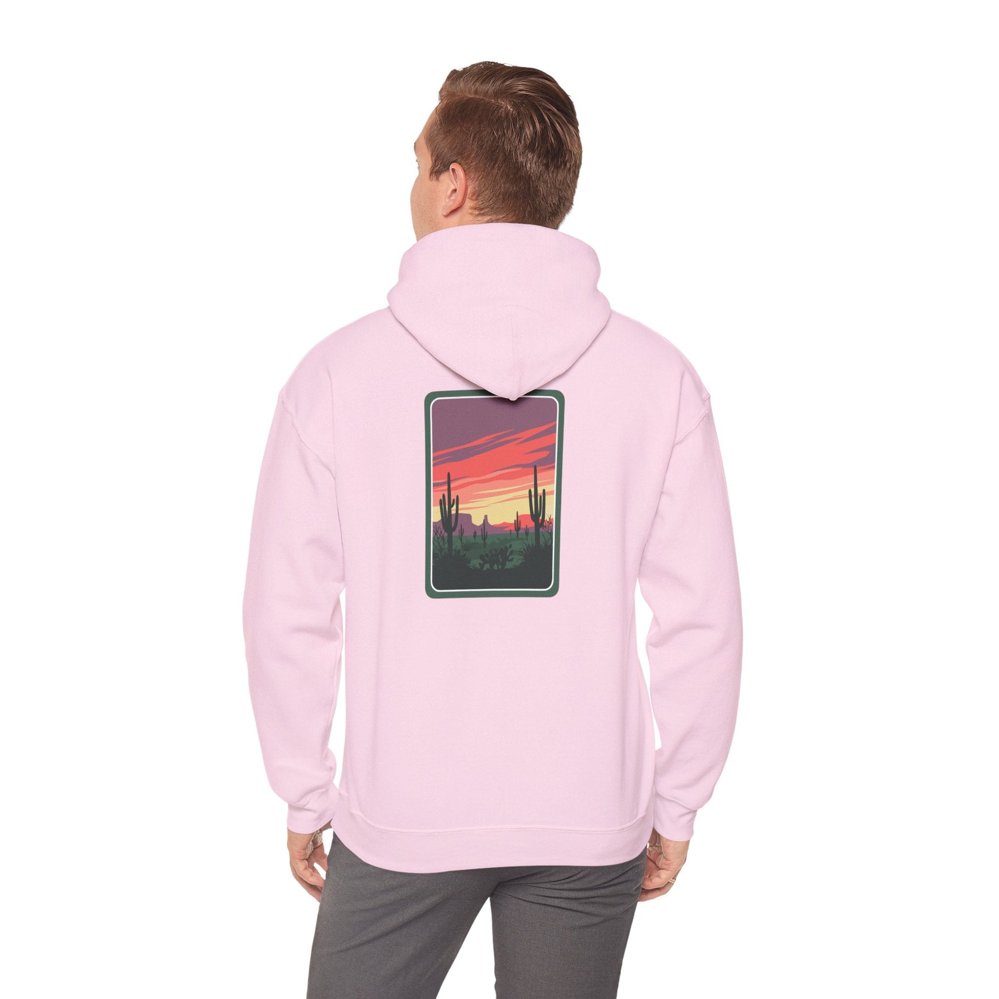 Desert Sunset Hoodie - Cozy Unisex Sweatshirt for Outdoor Lovers, Perfect for Gifts, Travel, Camping, and Relaxation Boho Wear