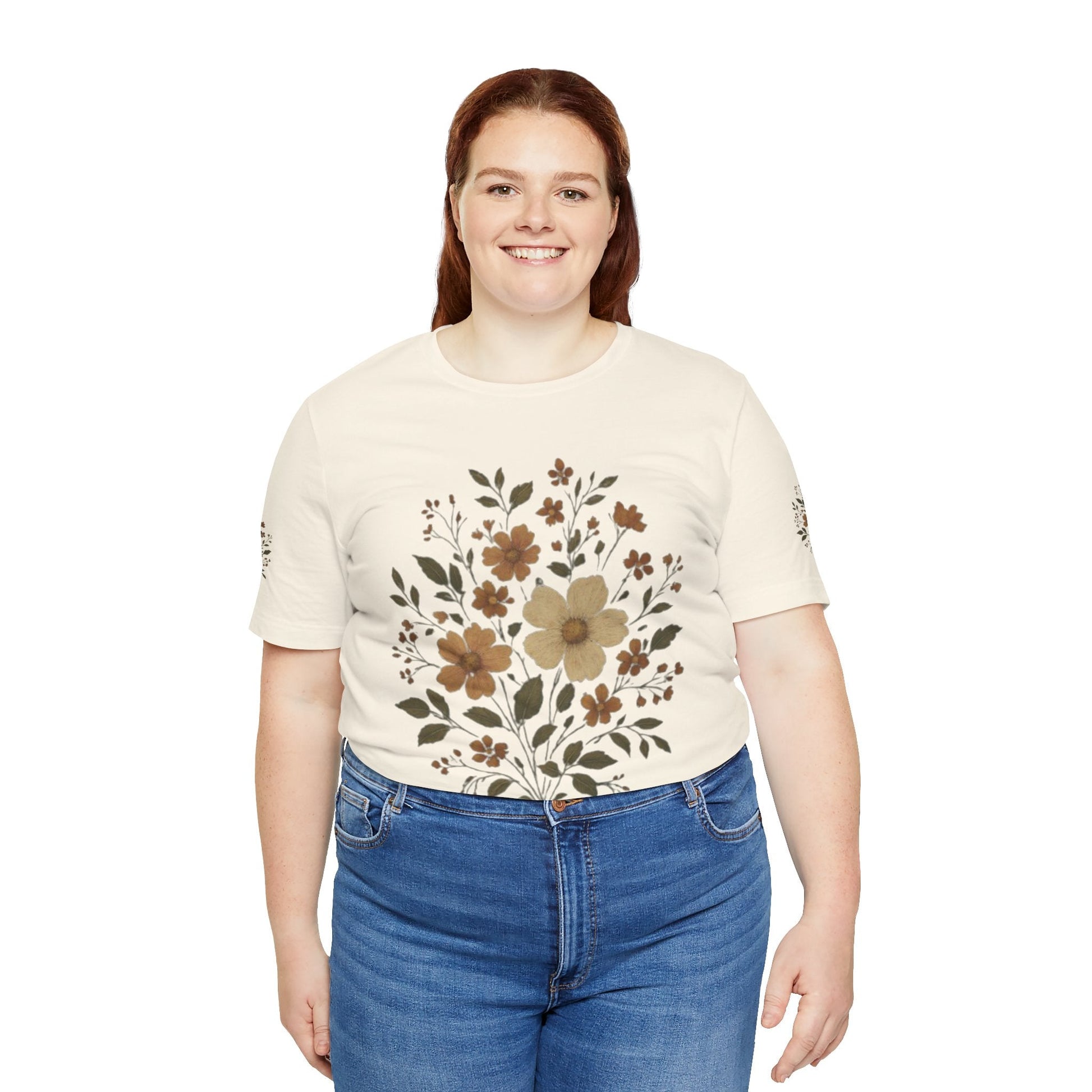 Boho Floral Tee Printify