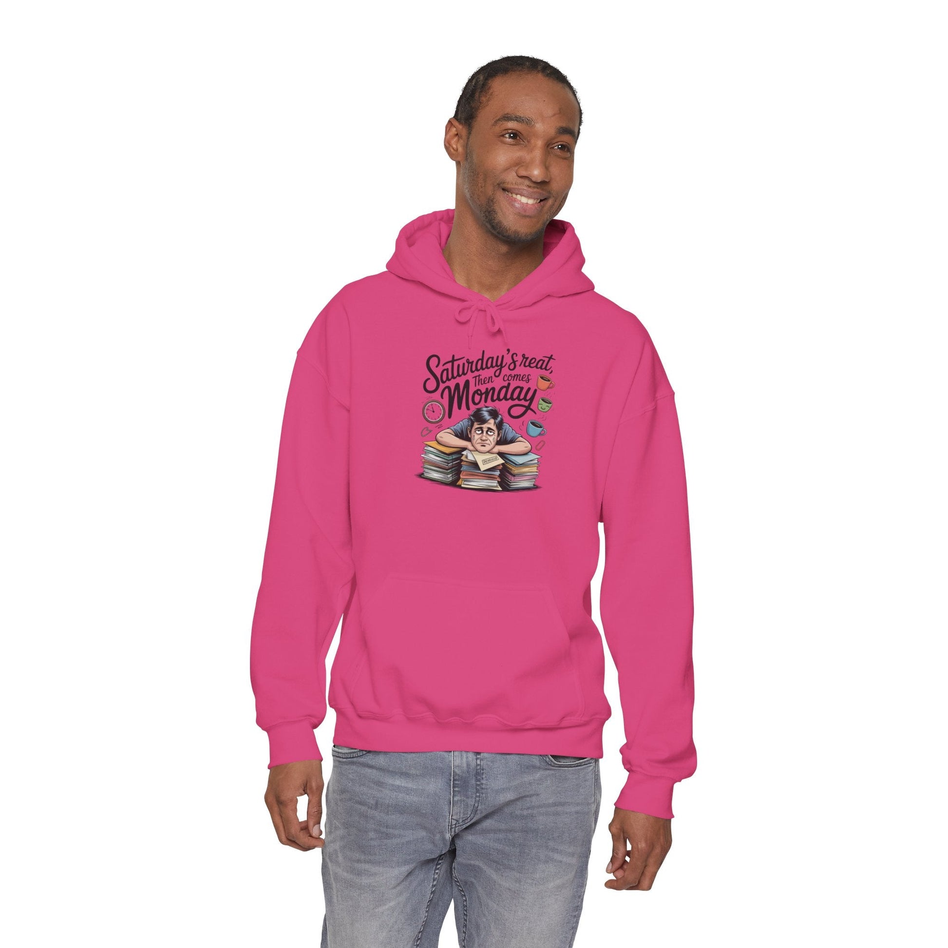 Funny Saturday's Relax Then Comes Monday Hoodie Boho Wear
