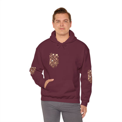 Hooded Sweatshirt - Wildflower Harmony Printify
