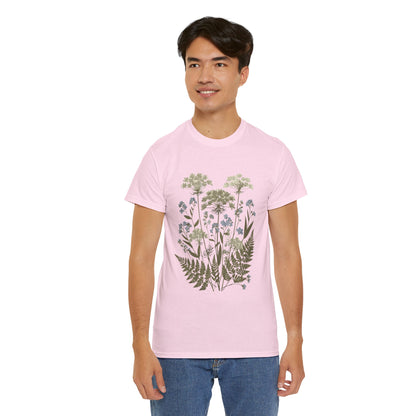 Botanical Art Unisex Heavy Cotton Tee