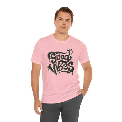 Good Vibes Unisex Jersey Tee Printify