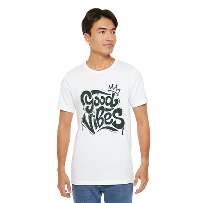 Good Vibes Unisex Jersey Tee Printify