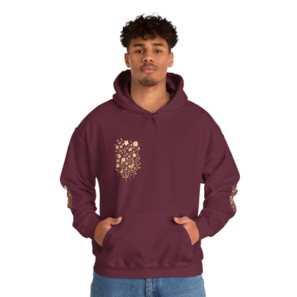 Hooded Sweatshirt - Wildflower Harmony Printify