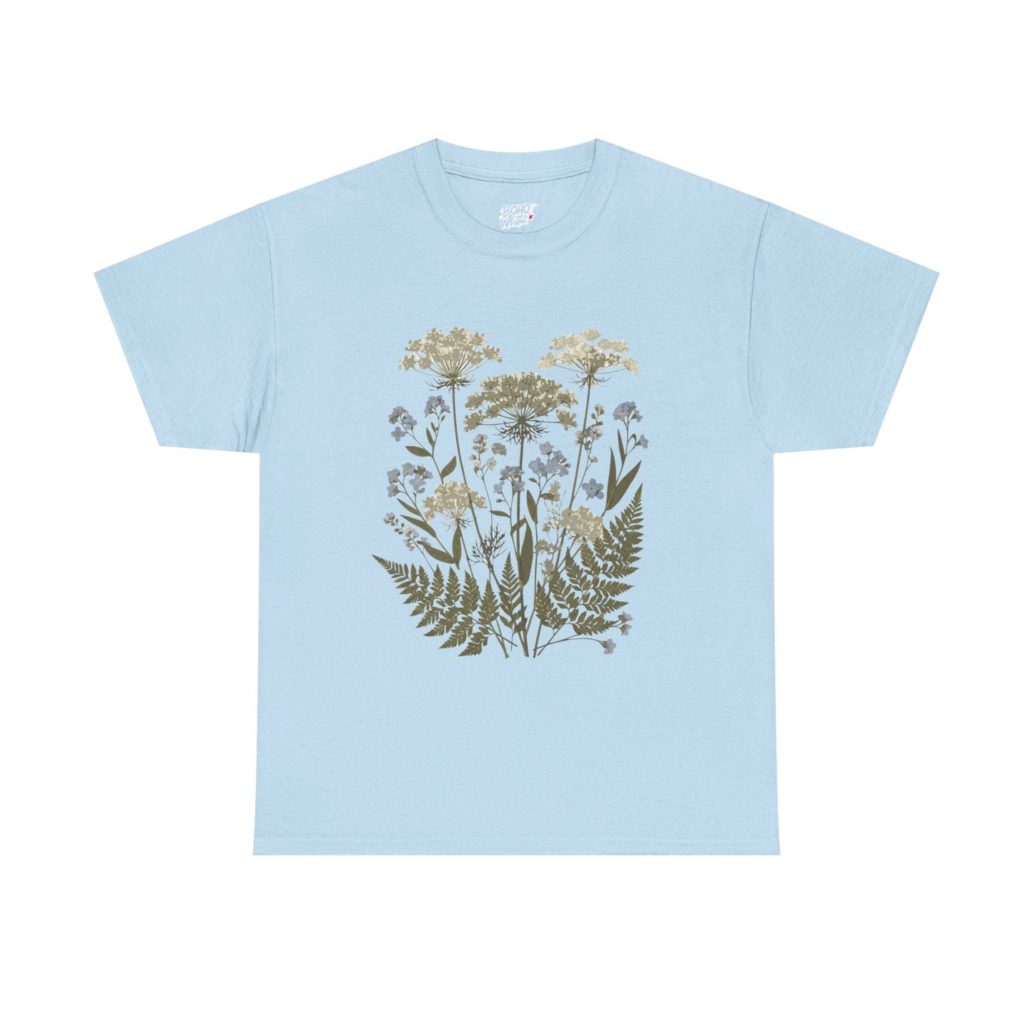 Botanical Art Unisex Heavy Cotton Tee Printify