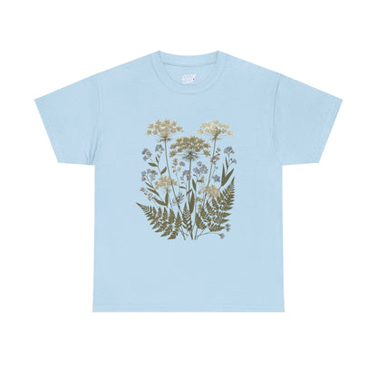 Botanical Art Unisex Heavy Cotton Tee Printify