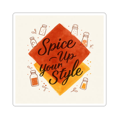Sticker Set - Spice Up Your Style - Trendy Kiss-Cut Stickers Printify