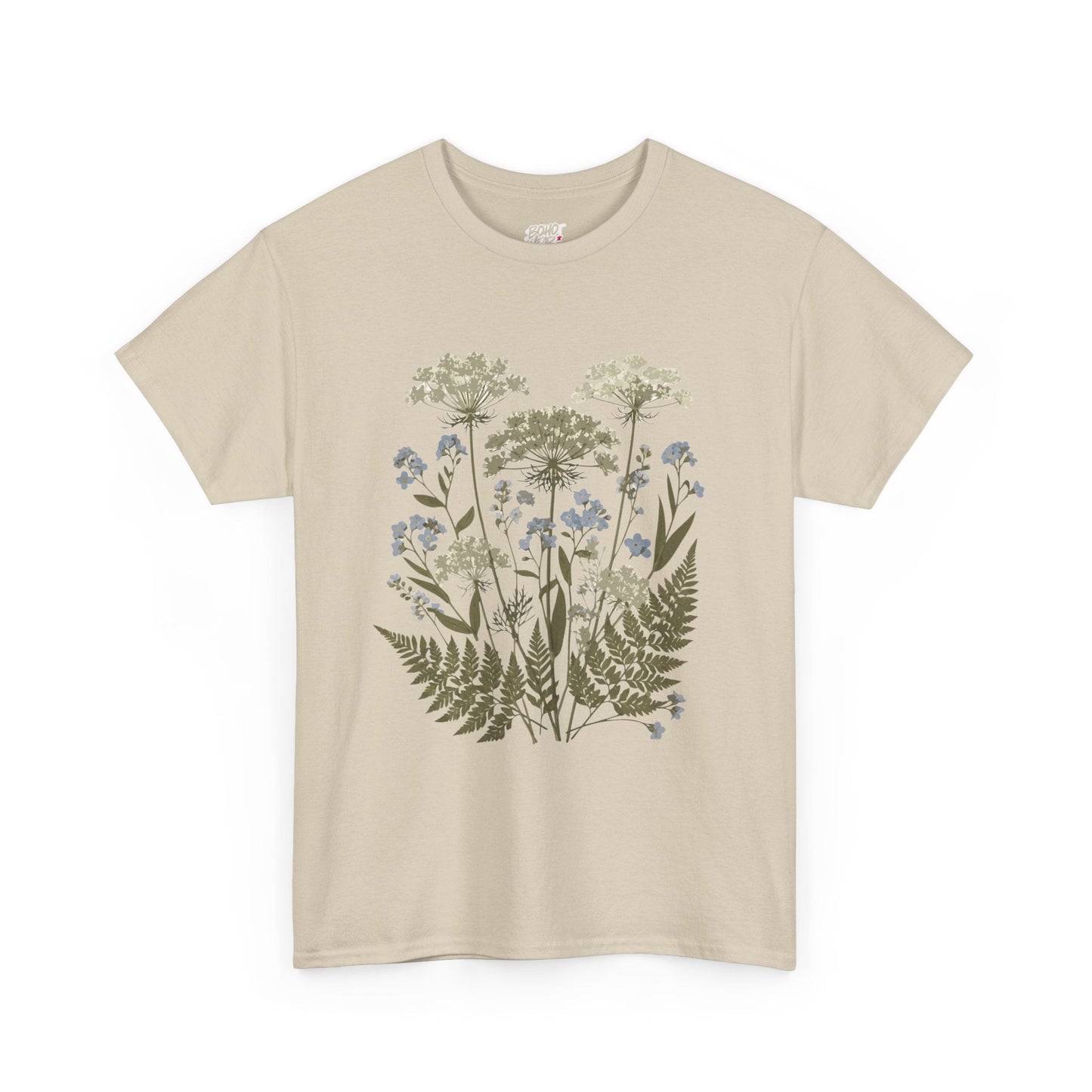 Botanical Art Unisex Heavy Cotton Tee Printify