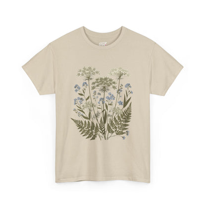 Botanical Art Unisex Heavy Cotton Tee Printify