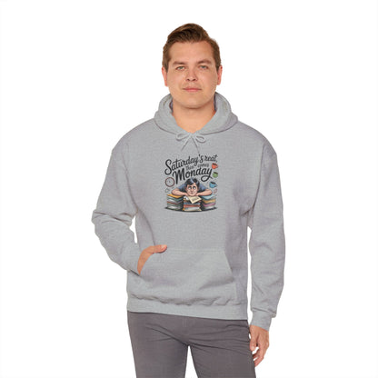 Funny Saturday's Relax Then Comes Monday Hoodie Boho Wear