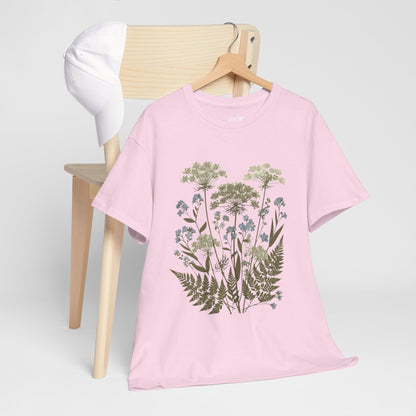 Botanical Art Unisex Heavy Cotton Tee