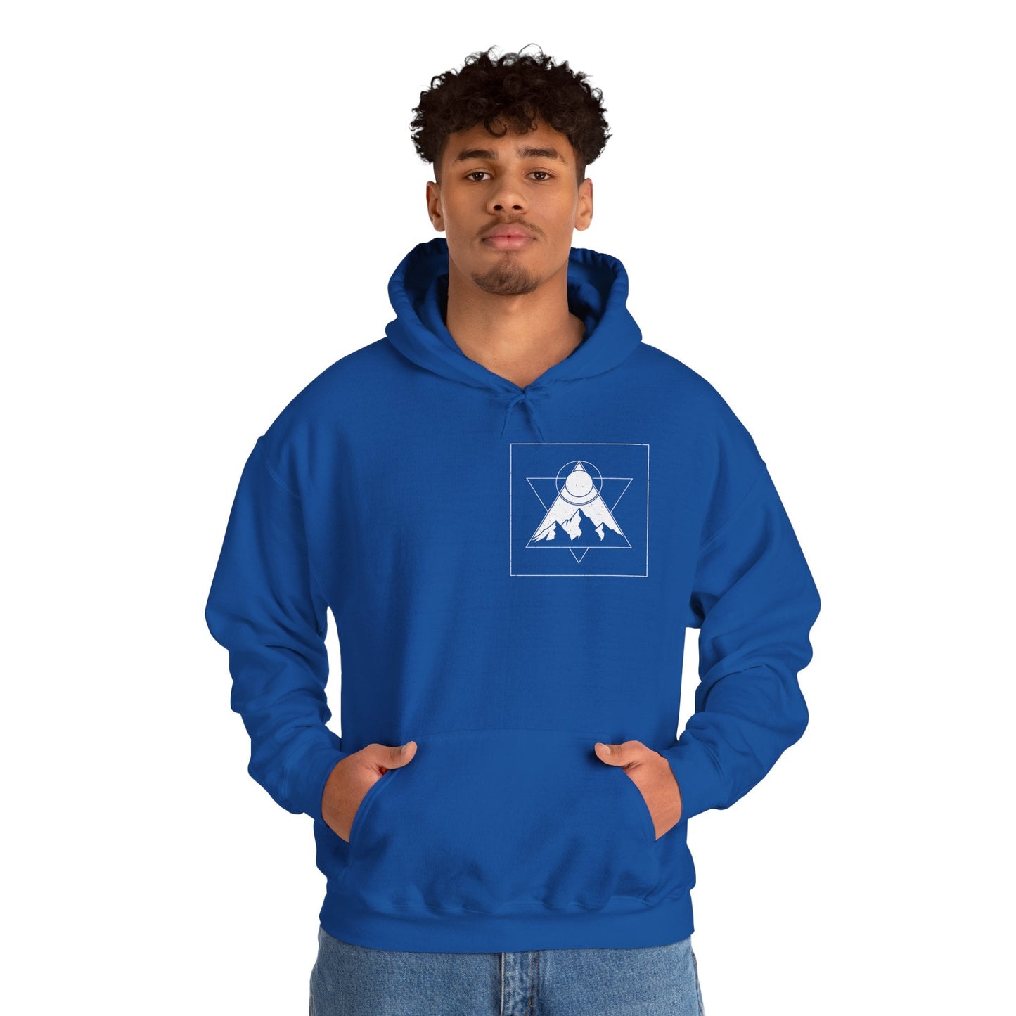 Mountain Adventure Hooded Sweatshirt Printify
