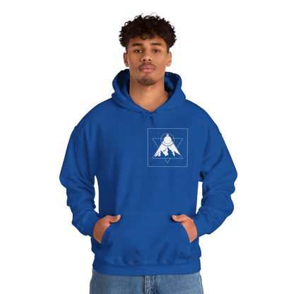 Mountain Adventure Hooded Sweatshirt Printify